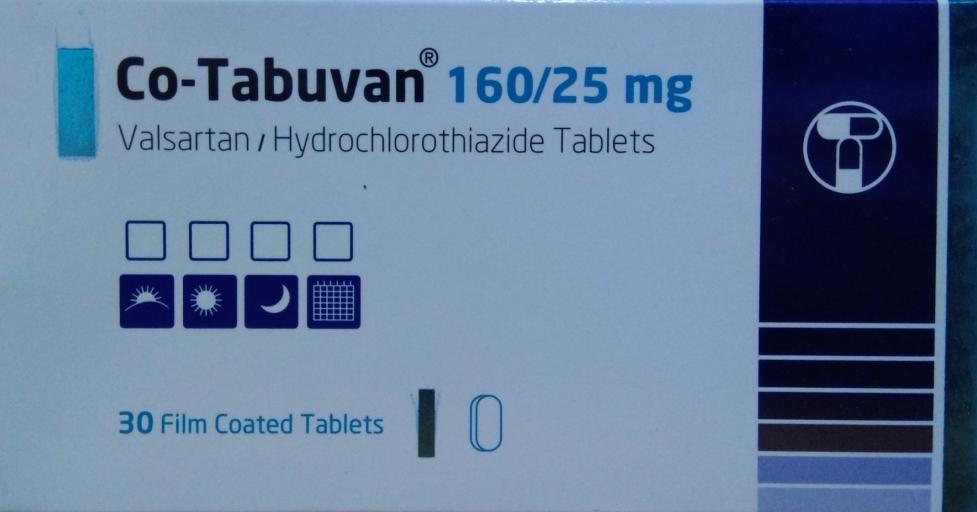 Co-Tabuvan 160/25mg*